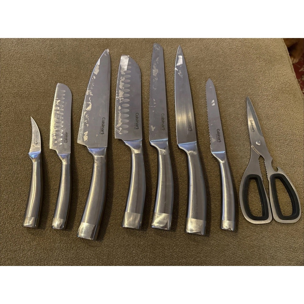 Cuisinart C77SS Classic Collection 8 Piece Set Stainless Steel Chef Slicer (TD)